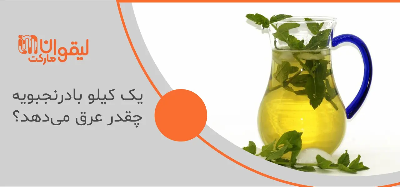 یک کیلو بادرنجبویه چقدر عرق می‌دهد؟ 