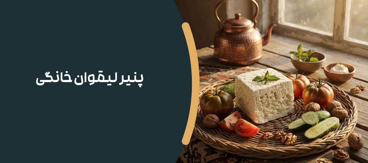  پنیر لیقوان خانگی
